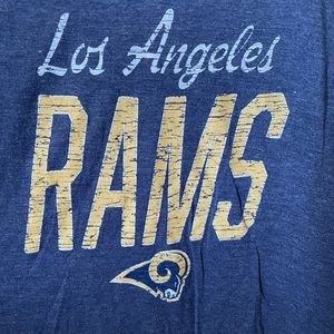 "Los Angeles Rams" NFL Women's T-Shirt Size Large Blue